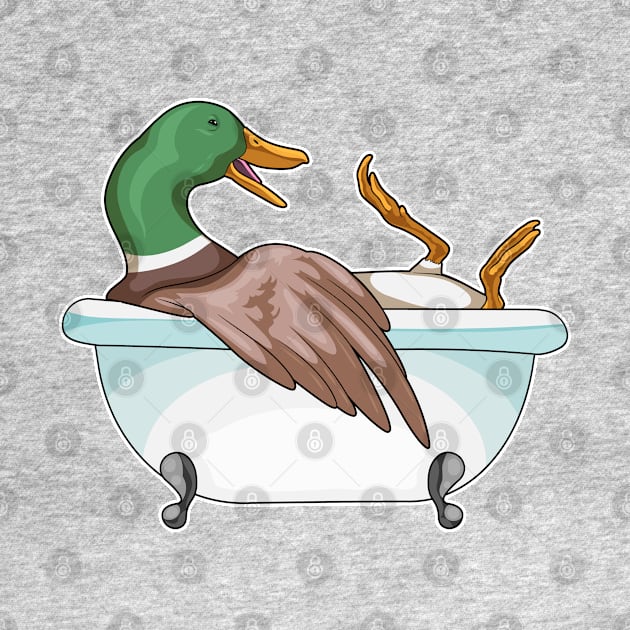 Duck Bathe Bathtub by Markus Schnabel